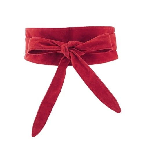 Dama Terciopelo Cinturón Arcos Obi Retro Ancho Corsé Correa Faja Corbata Envolvente Vestido Wiastband Foto 3 de 4