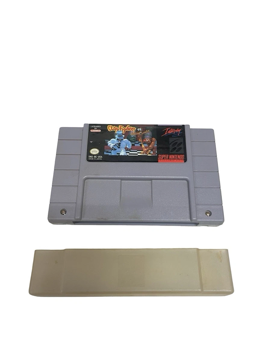 Clay Fighter Nintendo SNES Video Games for sale | eBay