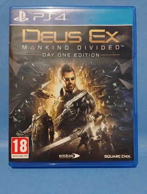 Deus Ex Mankind Divided Day One Edition PS4 Brand New Game (EU 2016 Action)