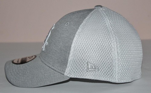 Cappello CHICAGO WHITE SOX berretto elasticizzato aderente New Era 39Thirty GRIGIO BIANCO L/XL *V4 - Foto 3 di 8