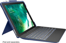 Logitech Slim Combo Keyboard Folio Case for Apple 10.5-Inch iPad Pro - Blue