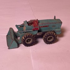 Vintage Lesney Matchbox King Size No. 10 Aveling-Barford Tractor Shovel.