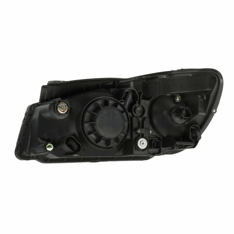 Right RH Headlamp Assembly LX Chrome Housing fits 2004 2005 2006 Kia Spectra - Image 2 of 2