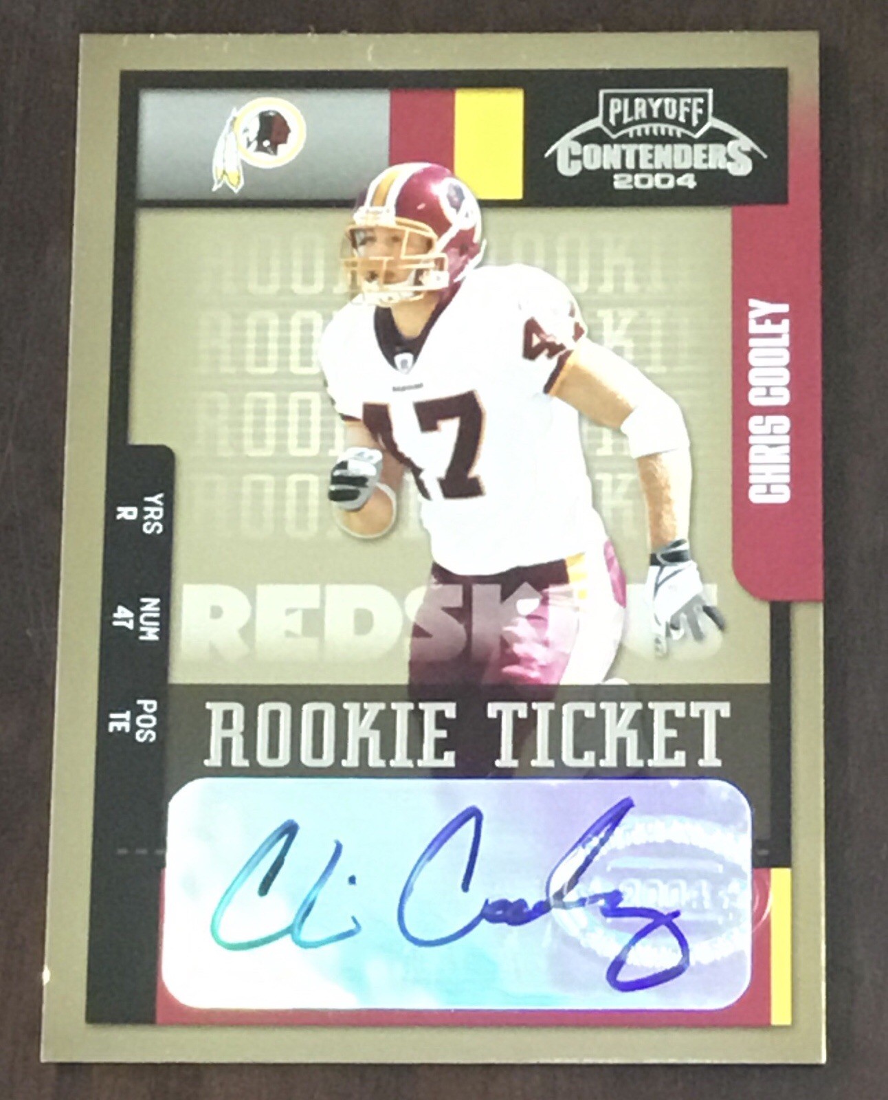 Chris Cooley card image