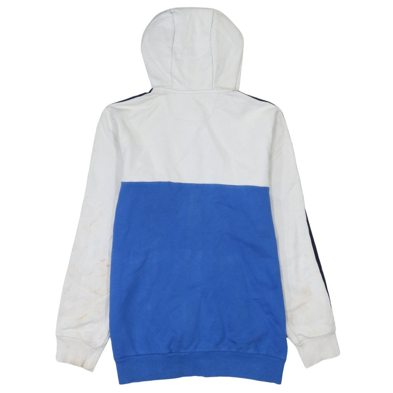 Vintage ADIDAS BLUE HOODIE MENS M image 2