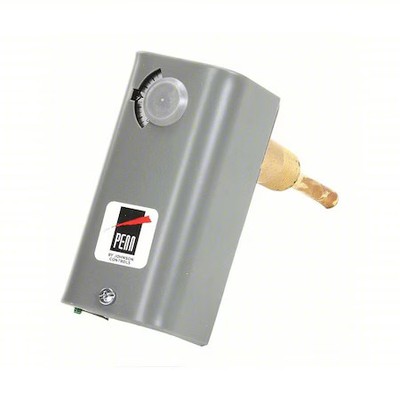 Johnson Controls A19aab-10C Line Voltage Mechanical Thermostat, Heat Or Cool,