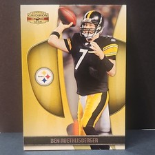 2009 Donruss Gridiron Gear Ben Roethlisberger #7 Steelers NFL Football