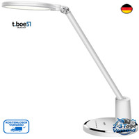 LED Schreibtischlampe 12W Tischleuchte Touch Dimmbar 10 H