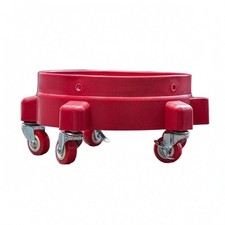 Pail Rolling Base Easy Mobility Round Pail Base PE Plastic