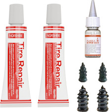 Tire Repair Glue Super Glue Rubber Cement for Side Bonding or Tire Leakage Can B