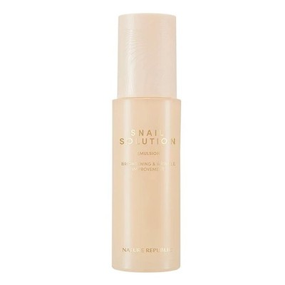 NATURE REPUBLIC Snail Solution Skin Booster Emulsion Serum Creme Schaumreiniger
