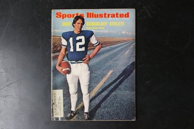 Sports Illustrated April 29 1974 Bruce Hardy Schoolboy Athlete Football Magazine
