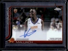 2025-26 Topps Chrome Khaman Maluach Auto Autograph RC #TCAR-KM Suns Rookie