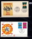 /// SPANISH, FRENCH ANDORRA 1972 - 2 FDC - CEPT - SPACE