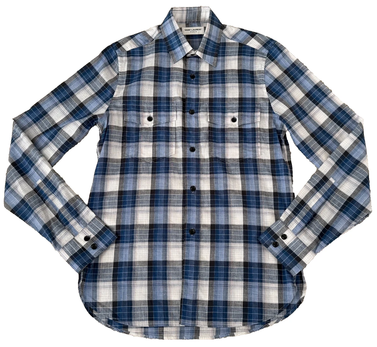 Saint Laurent Western Casual Button-Down Shirts for Men for sale