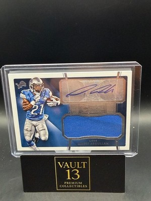 Ameer Abdullah 2015 Panini Donruss Signatures AU MEM #492