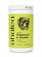 Dog Probiotics Enzymes Soft Chews 90 Count Digestive Support Exp 2027