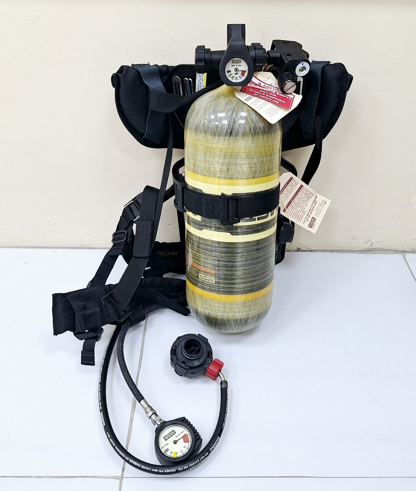 Mine Safety Appliances MSA A-A2L / SCBA Airhawk II / Air Mask 2216 PSI