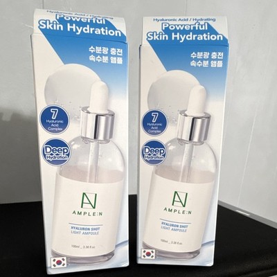 Hydrate Your Skin with AMPLE:N Hyaluron Shot Light Ampoule Serum Duo!