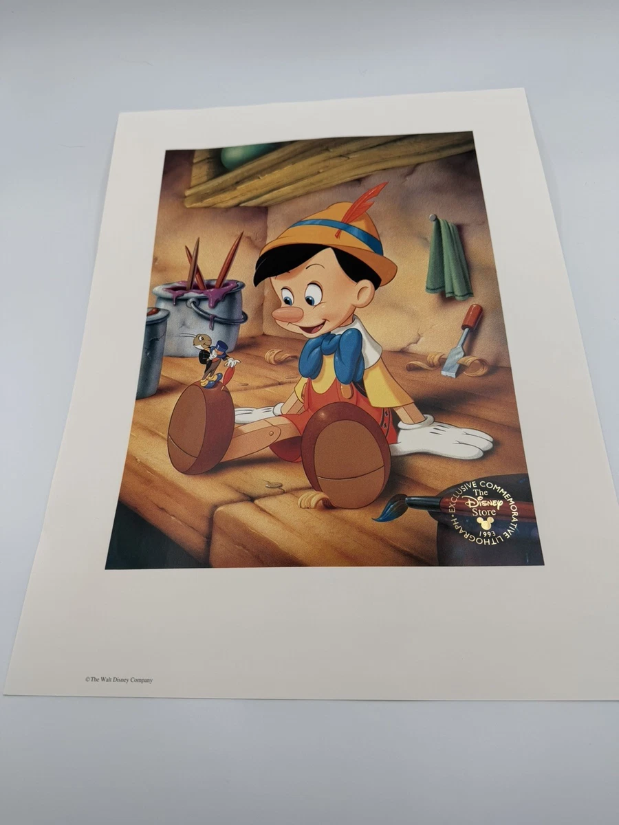 Poster Del Film Pinocchio In Metallo, Stile Retrò, Dimensioni 20x30 Cm, Targa In Latta Antiruggine Con Bordi Arrotolati, Per Arredare Pareti, Camere, Locali - 3