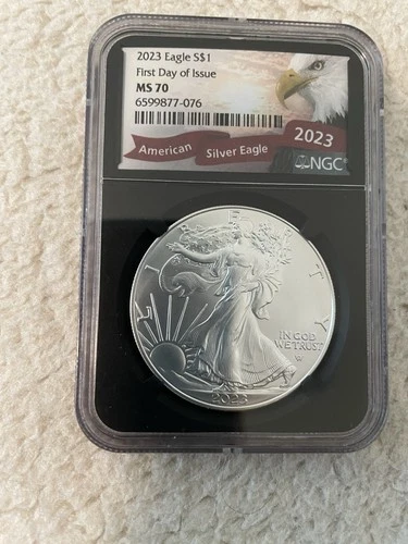 Beautiful and Perfect Uncirculated 2023 Certified American Silver Eagle