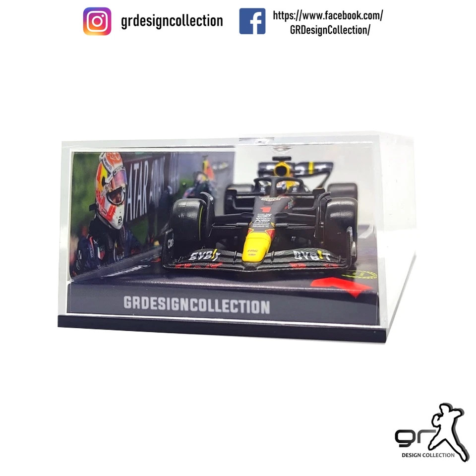 Max Verstappen - Red Bull RB19 - F1 World Champion 2023  / BURAGO / 1:43 - Immagine 4 di 4