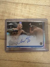 2019 Topps Chrome UFC Anthony Smith RC Rookie 1st Autograph Refractor Auto FA-AS