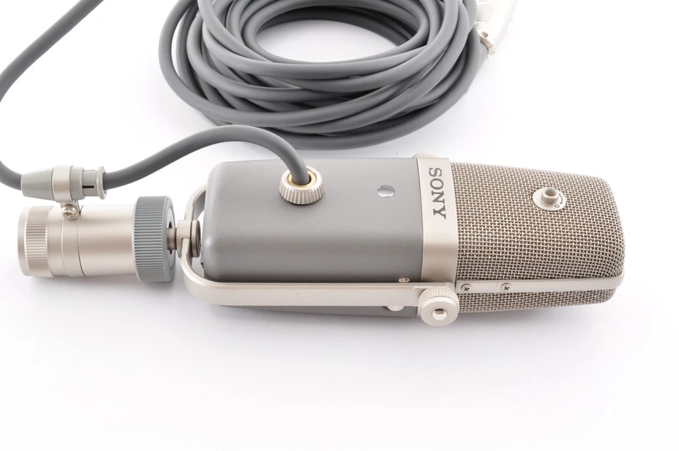 SONY C-38B Multi-Pattern Condenser Microphone With Adapter Tested In Stock - Image 4 of 4