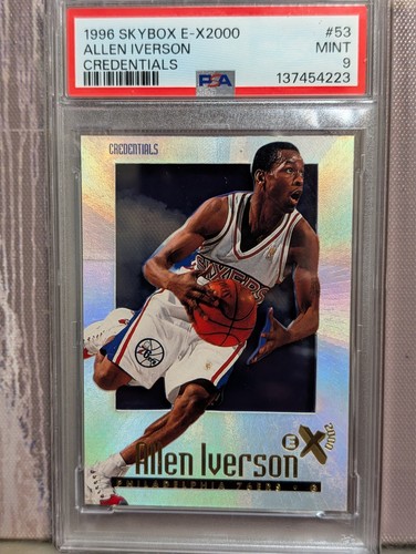 Allen Iverson [Credentials] #53 1996 Skybox E-X2000 card