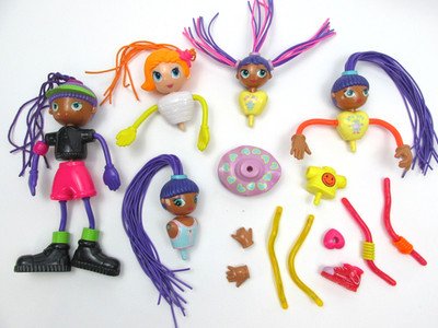 Betty Spaghetty Mixed Dolls Lot Big Sis Little Sis Mcdonalds Parts Pieces