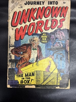 Journey into Unknown Worlds #33 (Atlas, 1954) GOOD OLD STORE FIND