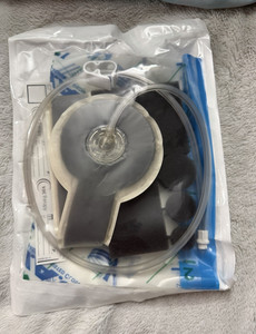 Wound Drainage Bag with Tubing for Wound Care, Clear/Black/Blue/White