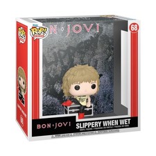 Funko Pop! Albums: Bon Jovi - Slippery When Wet- Figura de Vinilo Coleccionable