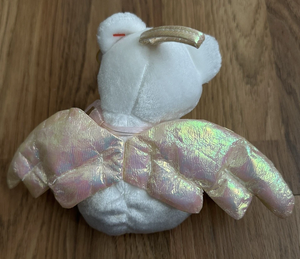 Ty Beanie Babies Navidad Lote de 5 Lawrence Zero Holiday Teddy Santa Halo con etiqueta Foto 4 de 4