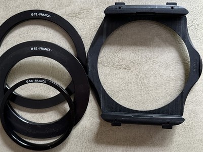 Cokin P-series Square Filter Holder w/Cokin 58mm, 62mm, 72mm, 84mm Adapter Rings