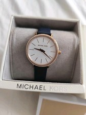 Orologio Michael Kors Pyper Navy Leather Strap MK2893