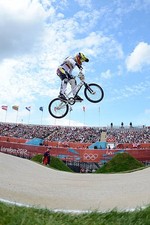 Cycling Mariana Pajon Colombia 2012 Bmx Olympic Gold 5 Old Photo