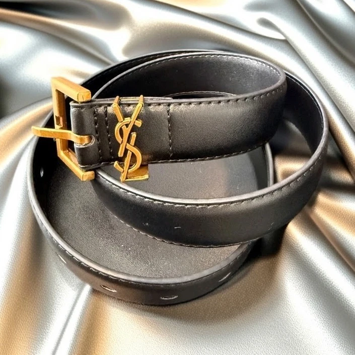 Saint Laurent Leather Belts for Women for sale | eBay