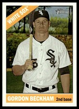 Gordon Beckham 2015 Topps Heritage #594 Chicago White Sox 25988 Baseball Card