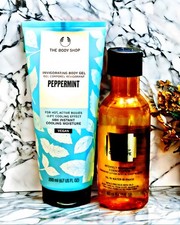 The Body Shop Moringa Body Sorbet & Oils of Life Intensely Revitalising Essence