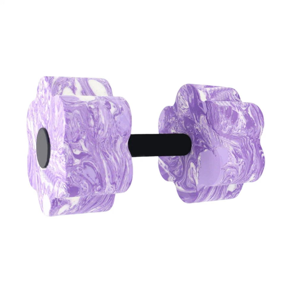 2 mancuernas de ejercicio acuático ligeras pesas de fitness entrenamiento reutilizable Foto 3 de 4