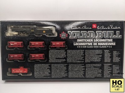 Mehano (President's Choice) HO Yard Bull Train Set - CN 0-8-0 Switcher