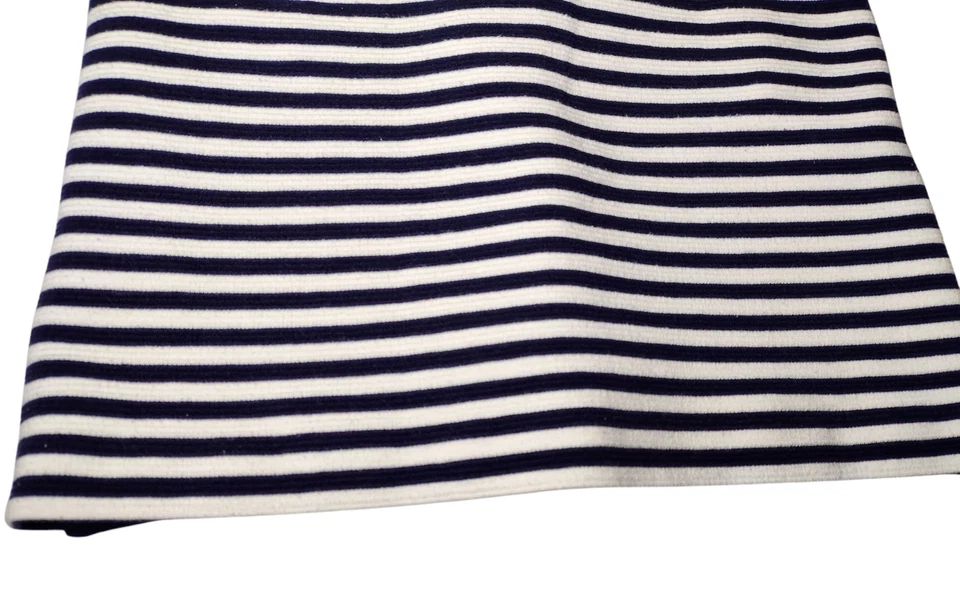 Lily Pulitzer Kids Charlene Striped Dress Sz S Back Zip Pockets Stretch Nautical - Image 4 of 4