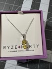 Ryze Party Sterling Silver Necklace = Glow Rush CZ = N5-1524