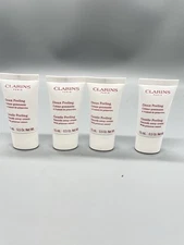 4 pack - Clarins Gentle Peeling Smooth Away Cream With Primrose Extract - 0.5oz