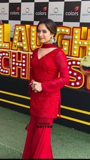 Latest New Faux Georgette Red Top Palazzo With Dupatta For Women  Girls Wear