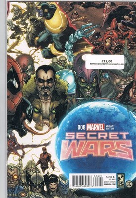 SECRET WARS #8 VARIANT BIANCHI CONNECTING VARIANT (1:20) MARVEL COMICS