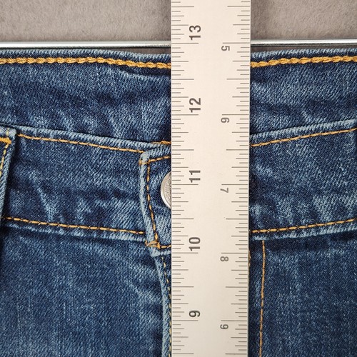 Levis 511 Jeans Mens 38x32 Blue Denim Slim Fit Stretch Tapered Leg Measure 36X31 - Picture 4 of 16