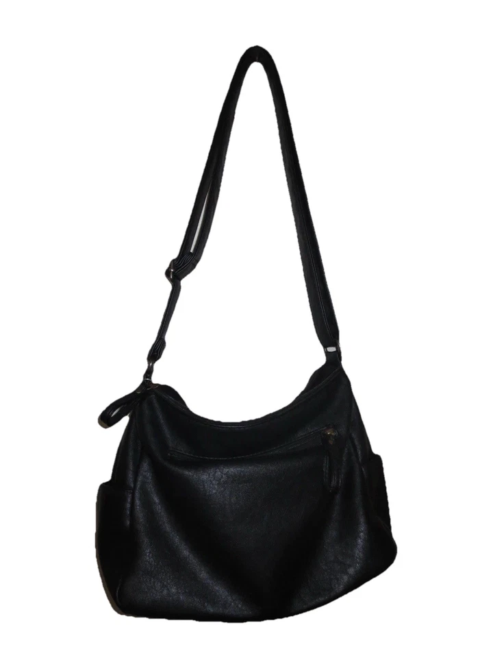 Bolso Bandolera Bueno Slouchy Negro Mediano Cartera Foto 4 de 4