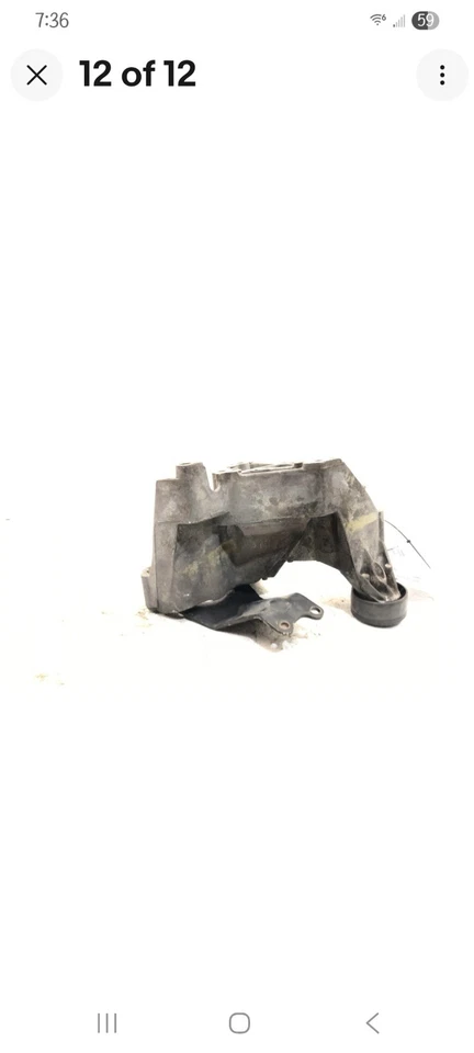 1994-2004 OEM FORD MUSTANG COUGAR ALTERNATOR AND PS PUMP BRACKET F6SE-10239-AA - Image 3 of 3